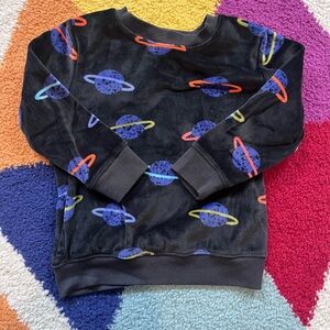 Cat & Jack Space-Themed Sweatshirt - Black